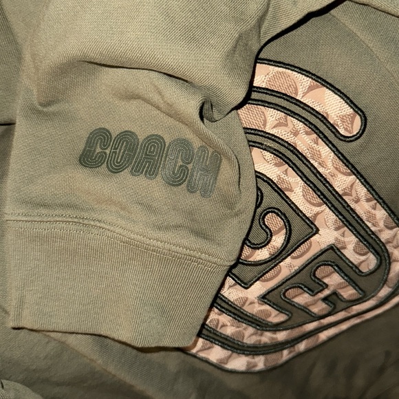 Coach olive hoodie - Picture 2 of 4
